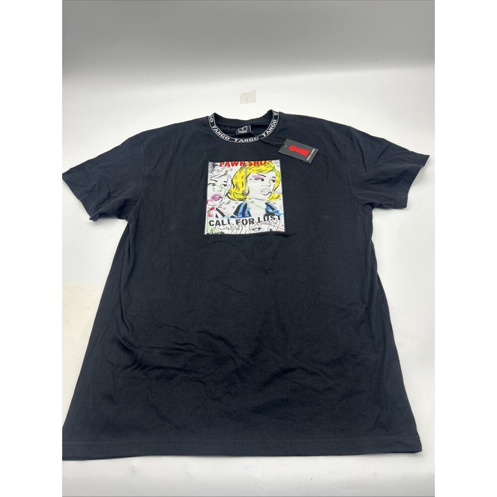 TANGO HOTEL CALI FOR LUST T-SHIRT MENS SIZE XL BLACK NEW WITH TAG